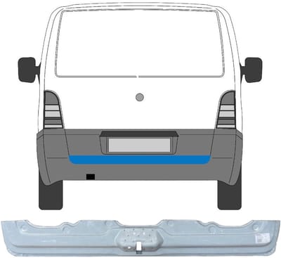 Binnen reparatiepaneel achterste deuren voor Mercedes Vito I W638 1996-2003