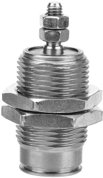 Pneumatische Cilinder Enkelwerkend - Mini Naaldvormig - Boutcilinder - Positionering - CJPB6*15mm - Professioneel Ontwerp