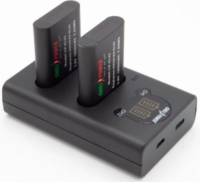 ChiliPower EN-EL23 Nikon USB Duo Kit - Camera accu set