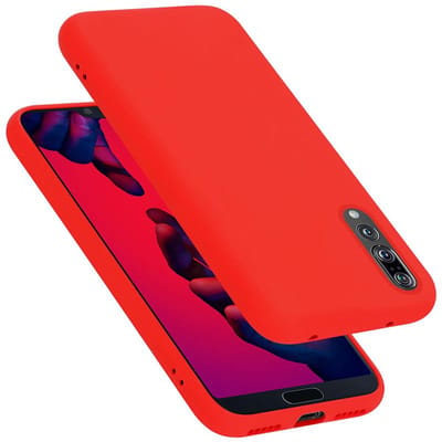 Cadorabo Hoesje geschikt voor Huawei P20 PRO / P20 PLUS in LIQUID ROOD - Beschermhoes gemaakt van flexibel TPU silicone Case Cover