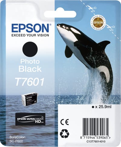 Epson T7601XL - Inktcartridge / Foto Zwart / Hoge Capaciteit
