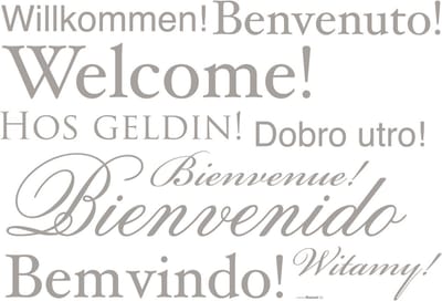 Komar - Muursticker - Quotes - Zelfklevend - Muurdecoratie - Stickers - 50 x 70 cm