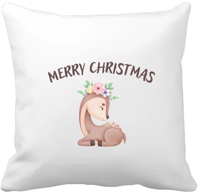 Akyol - kerst rendier Kussen hoes - Kerstmis - kerst beker - winter - kerst - christmas - kerst cadeau - 40 bij 40 cm