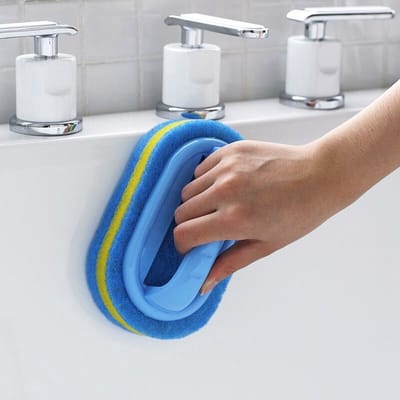 Waledano® Schoonmaakborstel - Afwasborstel Met Handvat - Scrub Borstel Voor Gerechten - Muur Schoonmaken - Bad Borstel - Reinigingsborstel
