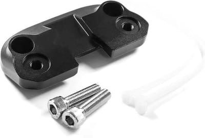 Stuurverhoger Motorfiets - Stuurklem Riser - Rijcomfort Verhoging - Verstelbare Zitpositie - 517 g - Zwart