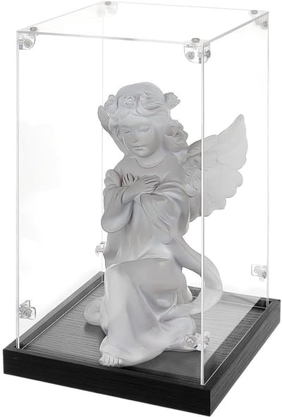 Dailygoods- Acryl Vitrine 6,5x6,6x10,7 inch - Display Box - Stofdicht - Showcase - Collectibles - Herdenkingscadeaus - Displaybox