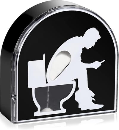 Grappige 5 Minuten Zandloper Toilet Timer voor Korte Sessies en Cadeau