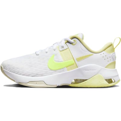 Nike Zoom Bella 6 Comfortabel Veelzijdig Antislip Duurzaam Laag Uitgesneden Trainingsschoenen Unisex sneaker Wit Geel DR5720-105 40