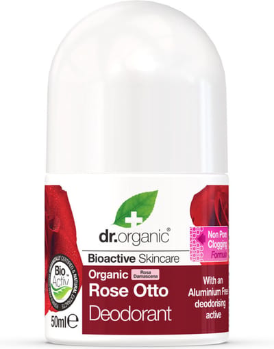 Dr Organic Rozen Otto Deodorant (6x 50ml)