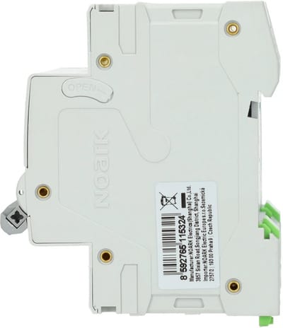 Noark aardlekautomaat B-karakteristiek 25A 30mA (3P+N) 6kA ( Ex9NL-N 3P+N B25 A 30mA EU)