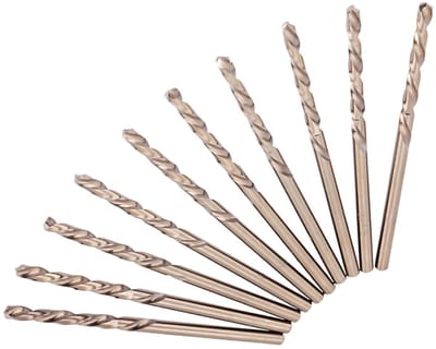 HSS-CO Boor Set met M35 Kobalt Boor, Spiraalboren voor RVS en Automotive Veerstaal (2mm) - Perfect voor Precisiewerk en Metalen Bewerking