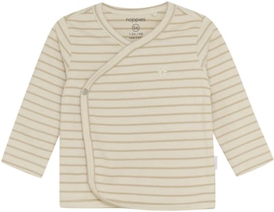 Noppies Nour Overslagshirt - Stripe - Maat 44 - Offwhite