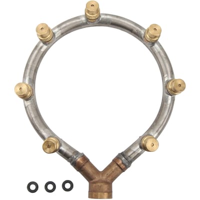 Buse Annulaire Multifonctionnelle Filetage Femelle G3/8 Buse d'Atomisation Multi-Têtes en Forme d'Anneau pour
