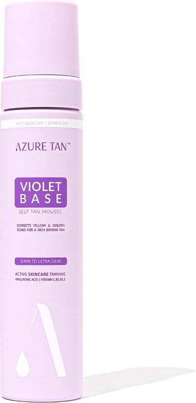 Self Tan Mousse VIOLET BASE - Dark To Ultra Dark 200ml
