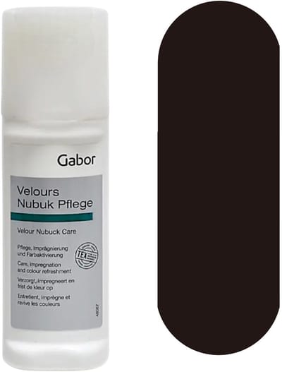 Gabor Nubuck + Textile Flacon - 042 Donkerbruin - 75ml
