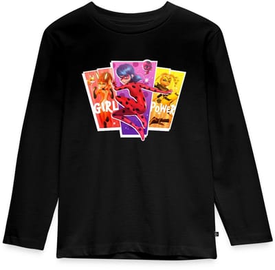 Miraculous Girl Power Ladybug Superheld Premium T-Shirt Kinderen