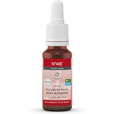 Bachbloesem Bio N°46 Druppels Woede 20ml