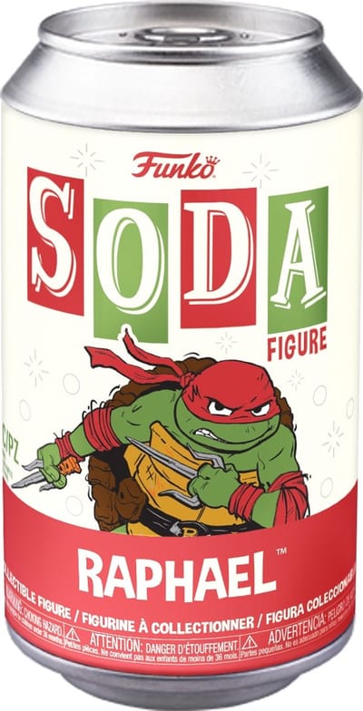 Funko Raphael - Funko SODA - Teenage Mutant Ninja Turtles: Mutant Mayhem Figuur