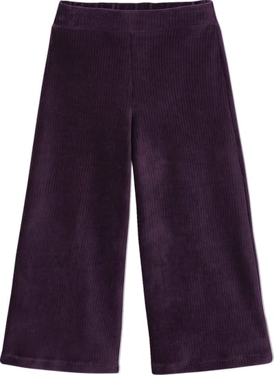 Vertbaudet Wijde, fluwelen broek voor meisjes