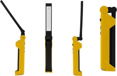 LED's Work Oplaadbare LED Werklamp op accu 600 - Werkt draadloos - Met magneet en haak - Bouwlamp - Werklampen