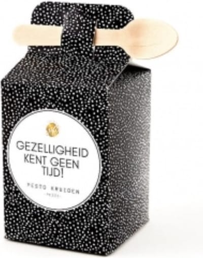 Gezelligheid Kent geen tijd! - Cadeaudoosje met pestokruiden - The Big gifts