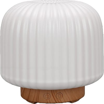 Diffuseur d'aromathérapie Humidificateur d'air 3 réglages de minuterie Diffuseur d'huiles essentielles avec lumière nocturne Capacité de 200 ml Arrêt automatique