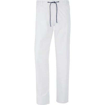 Jan Vanderstorm herren Comfortbroek - 29 - wit - Plus Size