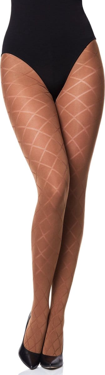 Merry Style MS-GB-328 Dames Panty - 60 DEN- 3D-technologie - Polyamide - Cappucino - L