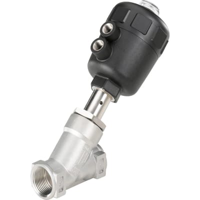 G 3/4'' NC Pneumatische 2-weg Vrijstroomafsluiter RVS - 2000 - 237707