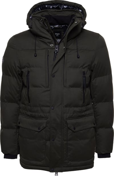 Superdry Microfibre Expedition Jasje Groen M Man