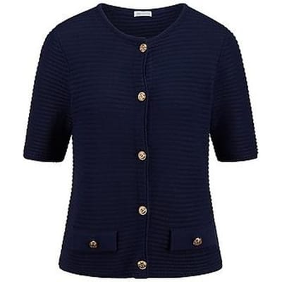 Vest korte mouwen Van St. Emile blauw