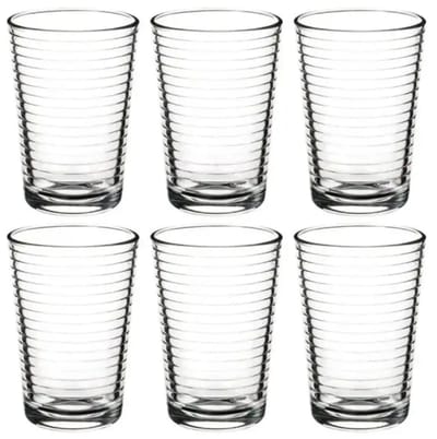 Pasabahce - waterglazen - Doro - set van 6 - 205 ml - helder glas