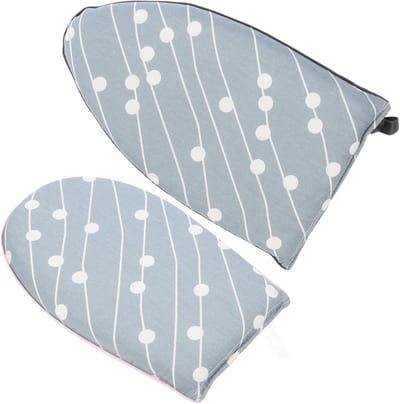 Strijkplank Handschoen - Strijkijzer Handschoen Stoom - Kleding Strijken - Opvouwbaar Ruimtebesparend - 22.5x15cm - Blauw