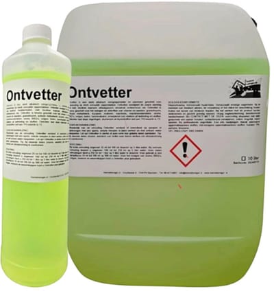 KennelReiniger.nl Ontvetter 10 Liter kan Concentraat