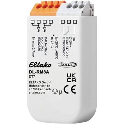 Eltako DL-RM8A Schakelactor Inbouw (in muur) Schakelvermogen (max.) 1000 W