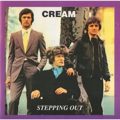 CD  - Cream Stepping Out  RSC005CD Oil Well 1993 Italië Rock Gebruikt white
