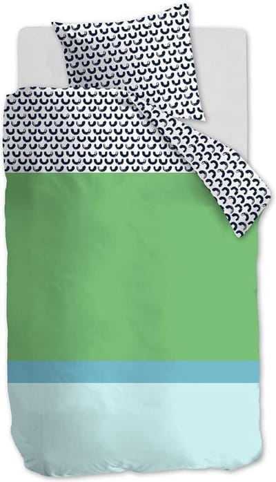 Beddinghouse KIDS Mette Dekbedovertrek - Junior - 120x150 cm - Green