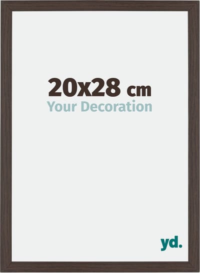 Your Decoration - Fotolijst 20x28 cm - MDF - Eiken Donker - Mura