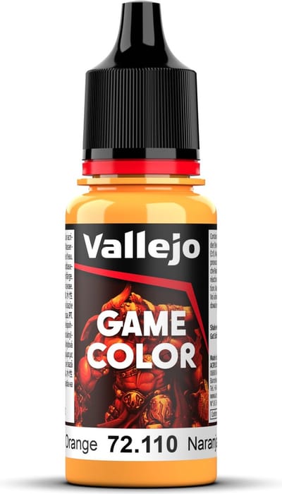 Vallejo Hobbyverf Acrylverf - 72110 Game Color - Sunset Orange - Acryl - Verf flesje - 18 ml