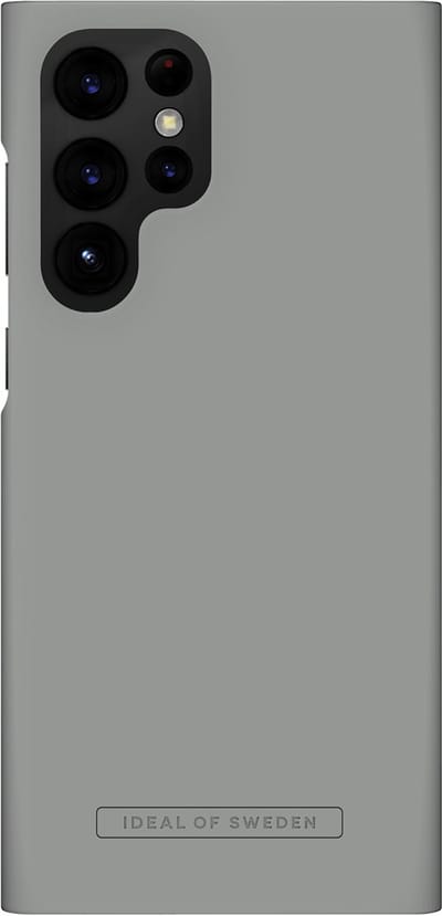 iDeal of Sweden Hoesje Geschikt voor Samsung Galaxy S22 Ultra Hoesje - iDeal of Sweden Seamless Case Backcover - grijs