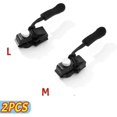 2-6 stuks rits reparatieset universele directe rits reparatie vervangende ritsen glijdende tanden reddingsritsen hoofd 3 verschillende maten