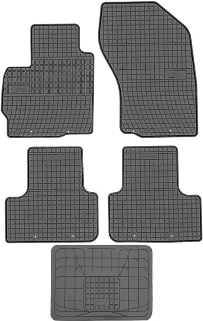Max-Dywanik - Frogum el Toro Serie - Rubber Automatten Set - Zwart - Peugeot 4008 - 2012-2016