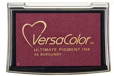 Stempelkussen Versacolor burgundy - Tsukineko