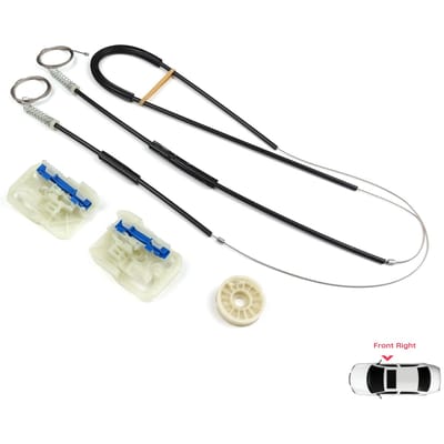 Kit de réparation de lève-vitre électrique BWR5167 pour porte avant droite pour Q7 MK1 4L 4LB 2006-2015 SUV 5 portes 4L0837462