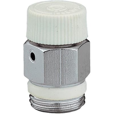 Soupape de Purge de Radiateur 1/4”, Manuelle, Sans Besoin d'Outil