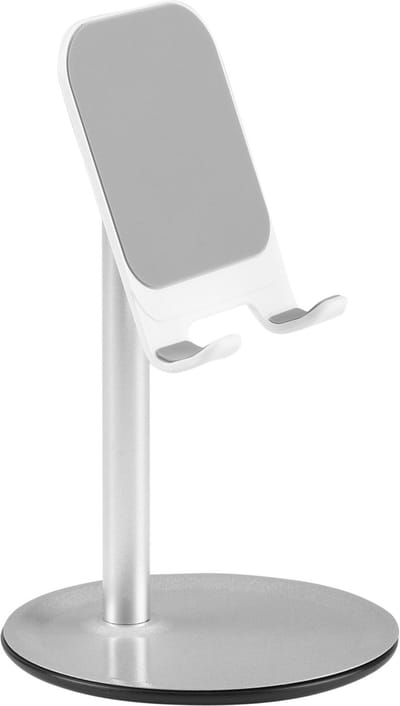 Q-Link tafel standaard - geschikt voor telefoon - zilver