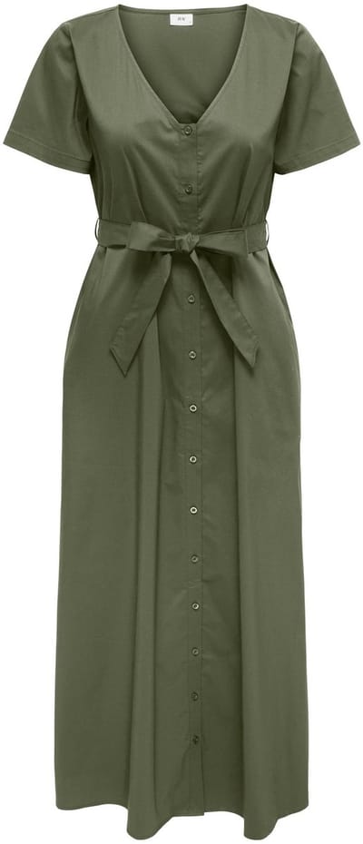 JDY - JDYMIO S/S MAXI SHIRT DRESS WVN DIA - Dames - Mini jurken