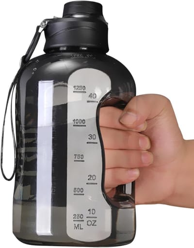 waterfles | 1700 ml morsbestendig draagbaar herbruikbaar | Volwassenen Gym Waterfles Sportbeker - voor Camping Wandelen Gym Outdoor Reizen Volwassenen Vrouwen Mannen