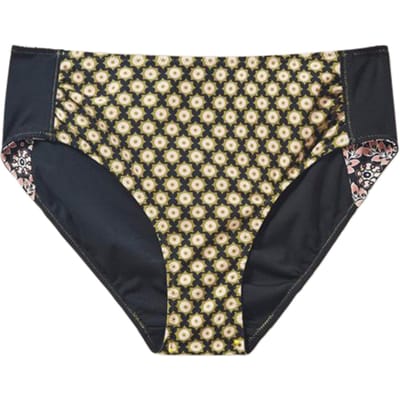 White Stuff Sunshine Reversible Bottom Black Multi Größe: 10 | Bikinis Outlet | Damen | Schwarz