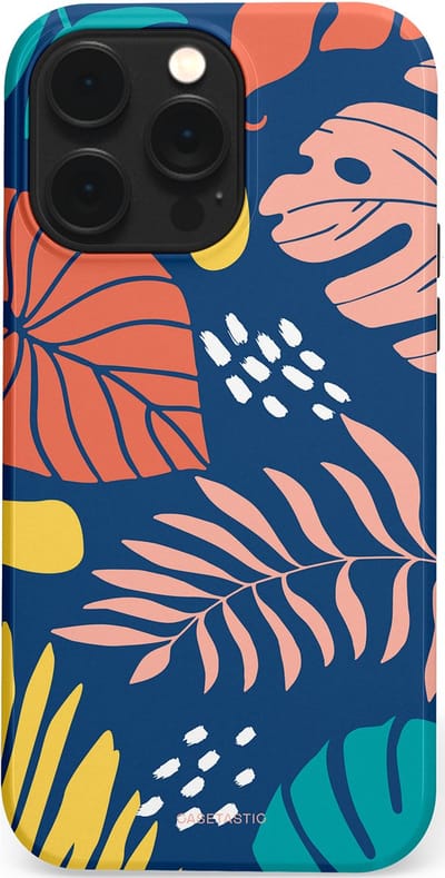 Casetastic Hoesje Geschikt voor Apple iPhone 14 Pro Max Magsafe - Stijlvolle Beschermende Duo-layer Case - Zwoele avond